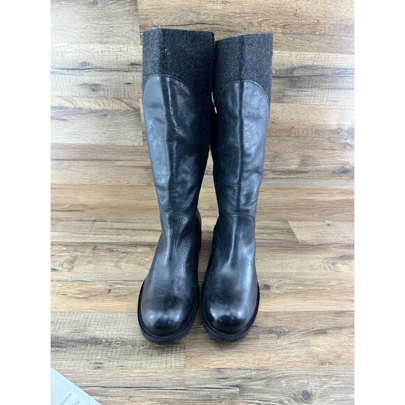 L.L. Bean Women’s Deerfield Leather/Wool Boots size 11 - Picture 3 of 12